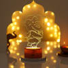 Nritya Ganapati LED Lamp With Wooden Base Online