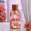 Number One Mom Personalized LED Lights Pink Decanter Online