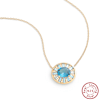 Ocean Glow 18K Gold Pendant Online