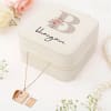 Off white Jewellery Organizer With Envelope Pendant - Personalized Online