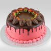 Oh So Pretty Strawberry Chocolate Cake (Half kg) Online