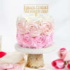 Gift Ombre Rose Cake For Womens Day (1 Kg)