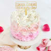 Buy Ombre Rose Cake For Womens Day (1 Kg)