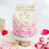 Ombre Rose Cake For Womens Day (1 Kg) Online