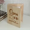 Gift Open Heart Personalized Wooden Photo Frame