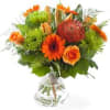 Orange mixed bouquet, excl. vase Online