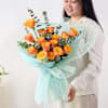 Orange Radiance Mother's Day Bouquet Online
