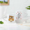 Owl Always Love You Personalized Heart Handle Mug - Set Of 2 Online