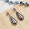 Oxidised Silver Hanging Earrings Online