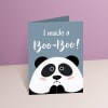 Panda Booboo Personalized A5 Sorry Card Online