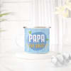 Papa The Great - Personalized Enamel Mug Online