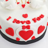 Shop Passionate Heart Semi-Fondant Cake (1 Kg)