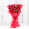 Gift Passionate Paradise - Red Roses Bouquet With Decadent Mini Cake