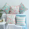 Pastel Hues Floral Cushion Covers Online