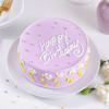 Gift Pastel Purple Floral Cake (1 kg)