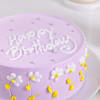 Shop Pastel Purple Floral Cake (1 kg)