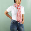 Patterned Scarf With Tassels Online