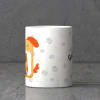 Buy Paw Print Personalized White Ceramic Mug
