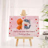 Pawfect Lover Personalized Photo Canvas With Easel Stand Online
