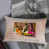Gift Peace N Love Personalized Festive Pillow