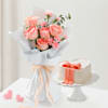 Peach Blush And Heartfelt Bites Combo Online