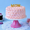 Buy Peach Rosette Cream Cake For Mom (1 Kg)