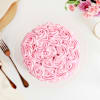 Shop Peach Rosette Cream Cake For Mom