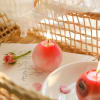 Gift Peach Shaped Candle - Single Piece