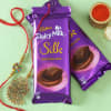 Peacock Bhaiya Bhabhi Rakhi With Premium Chocolate Bars Online