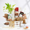 Peacock Rakhi And Chocolate Bliss Hamper Online