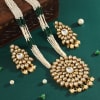 Pearl and Kundan Necklace Set Online