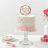 Pearl Elegance Mother's Day Cake Online