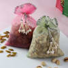 Shop Pearl Rakhis With Dry Fruits