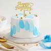 Gift Pearls And Petals Mini Birthday Cake (300 Gm)