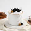 Pearly Moustache Cake Online