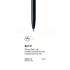 Pen Sheaffer 32111 Glossy Black with brushed chrome top and polished chrome trim 2 Online