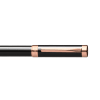 Buy Pennline Hercules Ballpoint Pen Gloss Black With Rose Gold Trims
