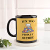 Peoplely Outside Personalized Mug Online