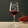 Shop Perfect For Each Other Personalized Bordeaux Glasses
