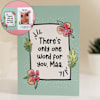 Perfect Mom Mirror Greeting Card Online