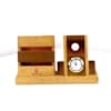 Gift Perpetual Wooden Calendar And Clock