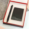 Personalised Card Holder With Pen - Customize With Name Online