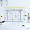 Personalised Monthly Acrylic Planner Online