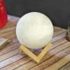 Buy Personalized 3D Moon Lamp With Stand (13 cm)