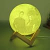 Personalized 3D Moon Lamp With Stand (13 cm) Online