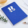 Gift Personalized A6 Blue Notebook