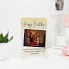 Personalized Acrylic Birthday Greeting Card Online
