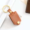 Gift Personalized Adorable Moments Leather Keychain