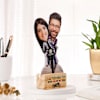 Gift Personalized Adventure Ride Caricature with Wooden Stand