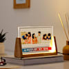 Gift Personalized Always By My Side LED Frame For Siblings